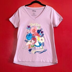 Disney Alice in Wonderland-v neck Tee